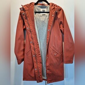 America Today Raincoat Dutch Brand Orange Waterproof